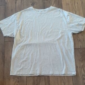 PINK by Victorias Secret Classic Heather Gray,Super Soft T-Shirt, Size XL